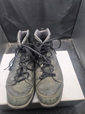 Caterpillar Gray and Yellow Work Shoe